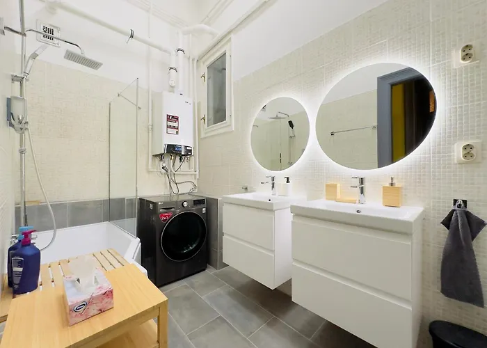 Rose House - Modern 5br In Ac 아파트 부다페스트