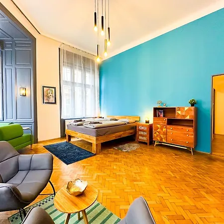 Apartament Rose House - Modern 5br In Ac Budapeszt