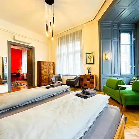 Apartament Rose House - Modern 5br In Ac Budapeszt